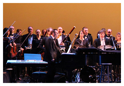 Photo of Part of the American Festival Pops Orchestra